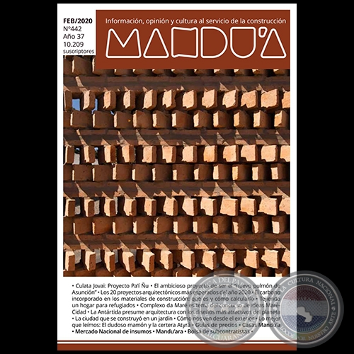 MANDUA Revista de la Construcción - Nº 442 - Febrero 2020 